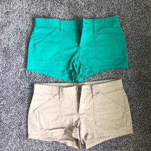 2 pairs of Arizona jean co. Shorts